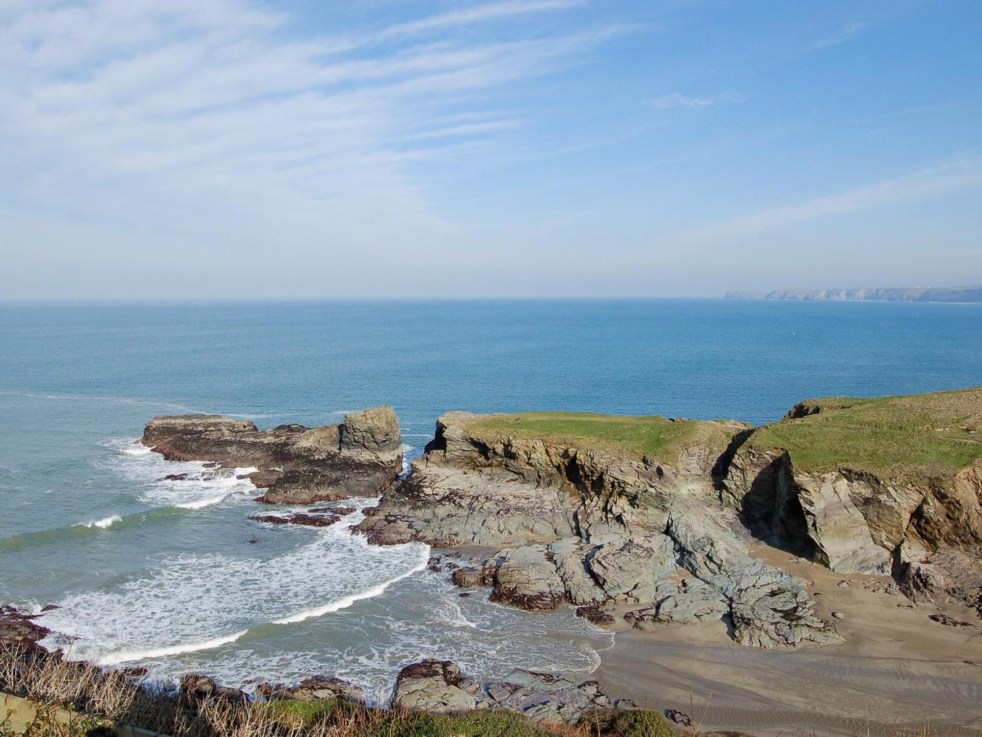 Knights Den Villa Port Isaac Luaran gambar